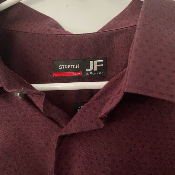 JF J FERRAR Stretch Slim Fit Shirt - Picture 3 of 4